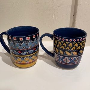 Set of two Williams Sonoma mugs